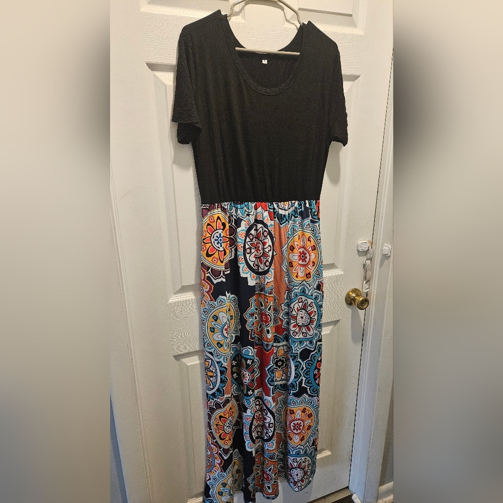 Lululemon Dress XL Summer Maxi Colorful